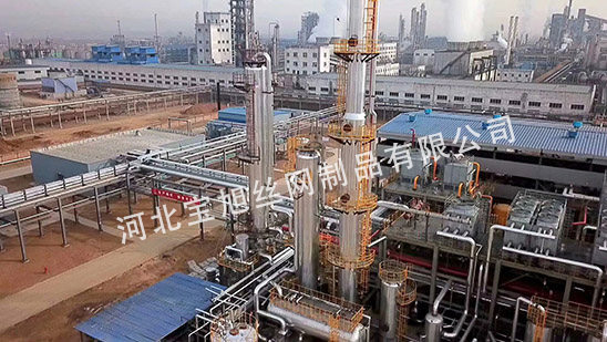 河南石油化工厂钢格栅案例